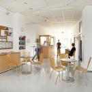 Wartebereich der Integrativen Suchtberatung Gudrunstraße