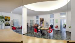 Wartebereich der Integrativen Suchtberatung Wassermanngasse