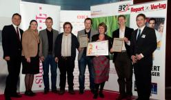 Gruppenfoto der PreisträgerInnen des T-Systems Innovationsawards Wien